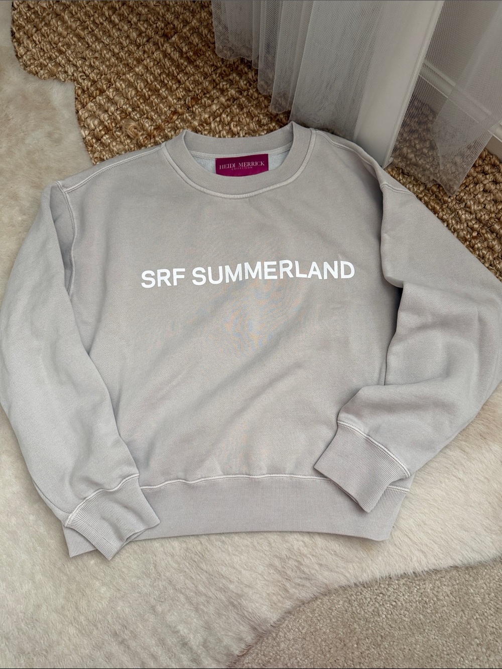 Heidi Merrick SRF Summerland sweatshirt